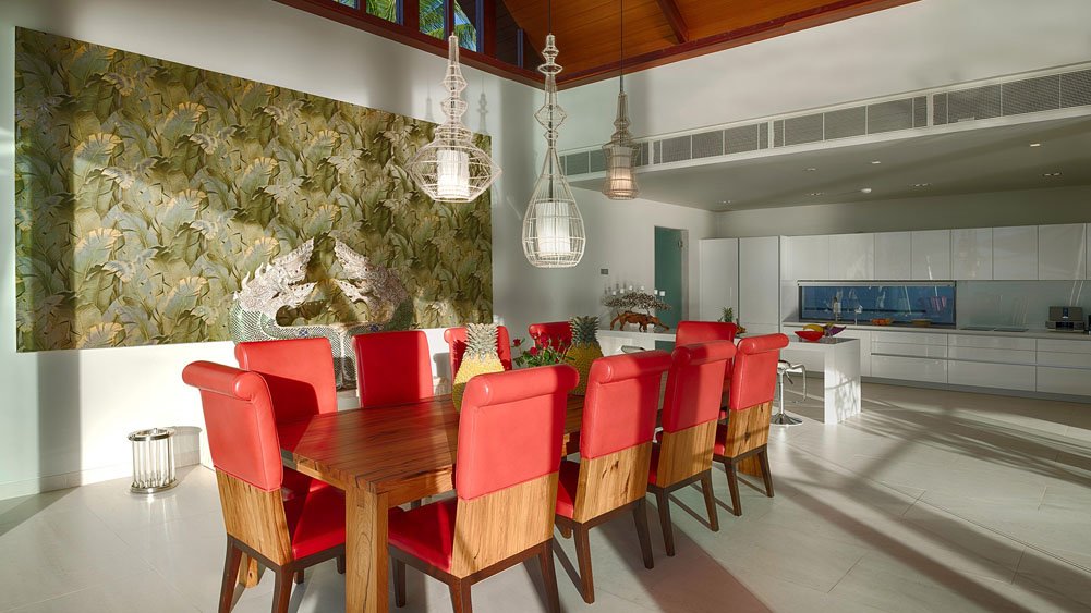 Malaiwana - Villa Rodnaya - Dining area